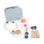 Valise jeu du petit docteur jouets en bois Filibabba