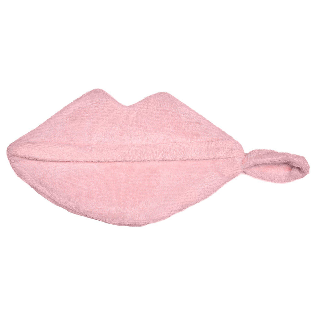 Trousse de toilette en éponge bouche Poule House rose
