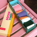 Coffret cadeau chaussettes enfant Hello Hossy colors