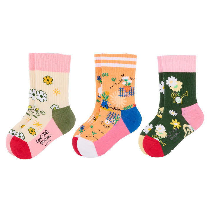 Coffret cadeau chaussettes enfant Hello Hossy Wildflowers