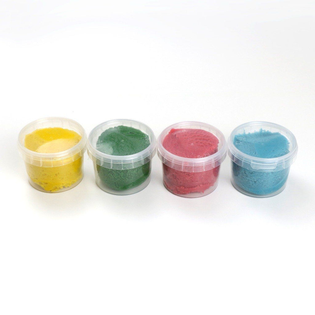 Pâte à modeler Neogrün vert/jaune/rouge/bleu
