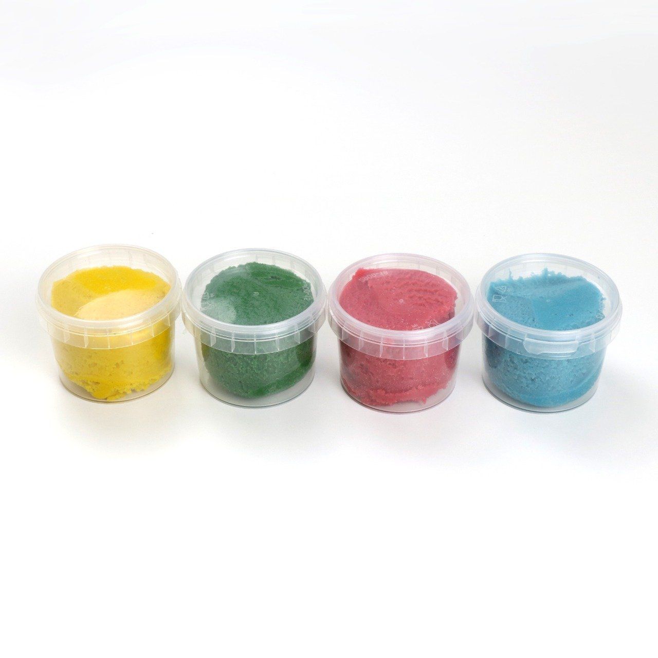 Pâte à modeler Neogrün vert/jaune/rouge/bleu