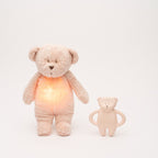 Anneau de dentition en caoutchouc ours Moonie rose