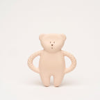 Anneau de dentition en caoutchouc ours Moonie rose