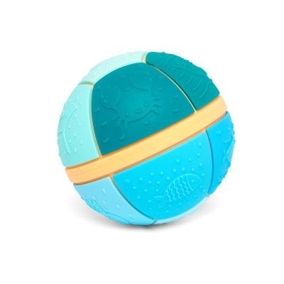 Balle sensorielle animaux de la mer Little L bleue