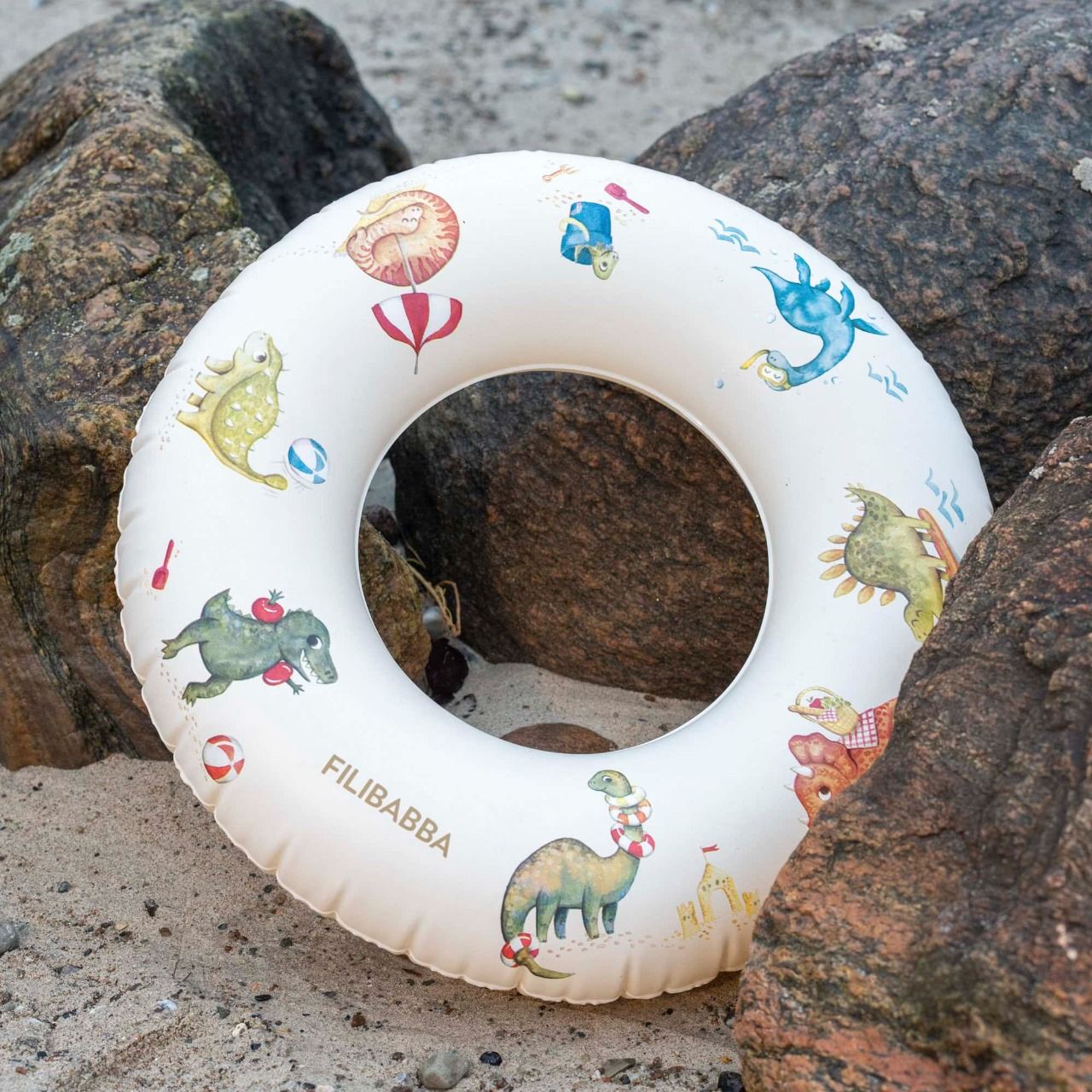 Bouée gonflable enfant Alfie Filibabba Dino Beach