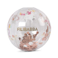 Ballon paillette gonflable Alfi Filibabba Licornes rose