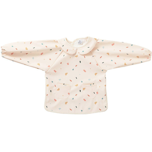Bavoir manches longues imperméable enfant BB&CO beige