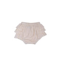 Bloomer froufrou bébé fille BB&CO gaze coton écru