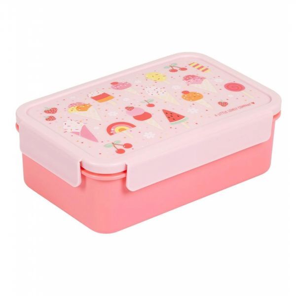 Boite à lunch bento A Little Lovely Compagny rose glace
