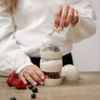 Boîte doseuse de lait en poudre bébé Elhée SoMimi Sand