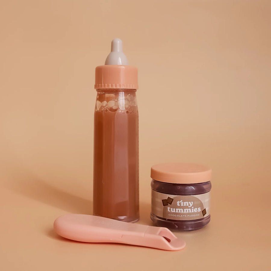 Lot biberon magique et petit pot chocolat Tiny Harlow