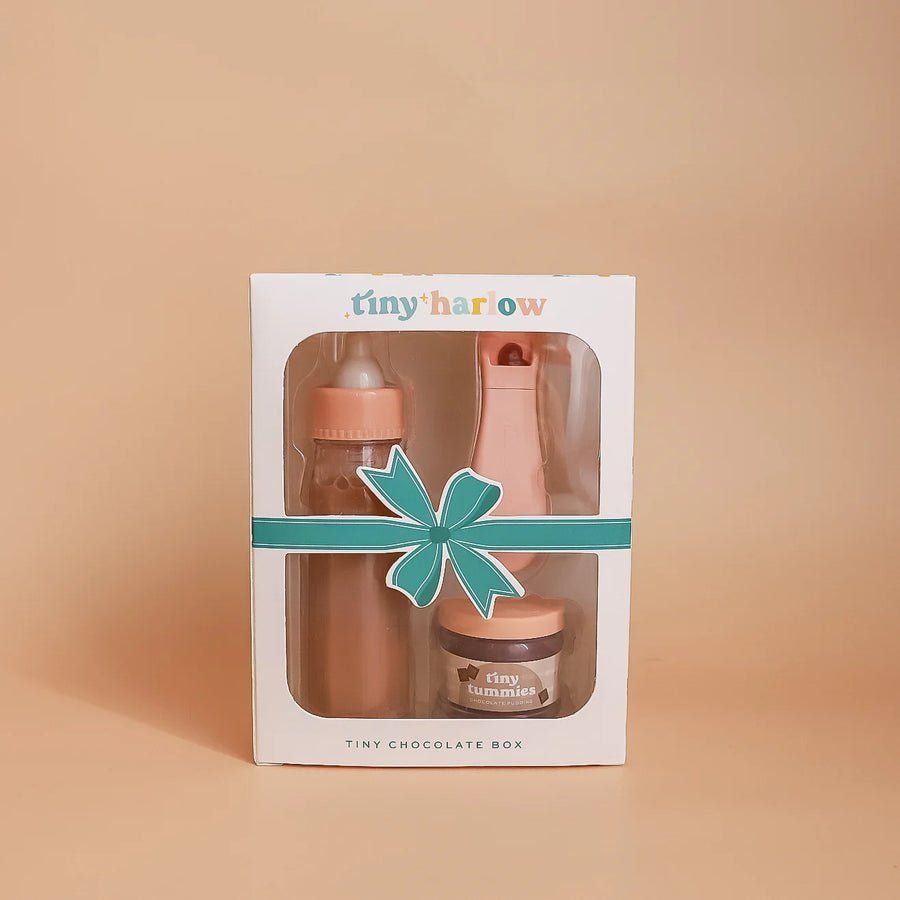 Lot biberon magique et petit pot chocolat Tiny Harlow