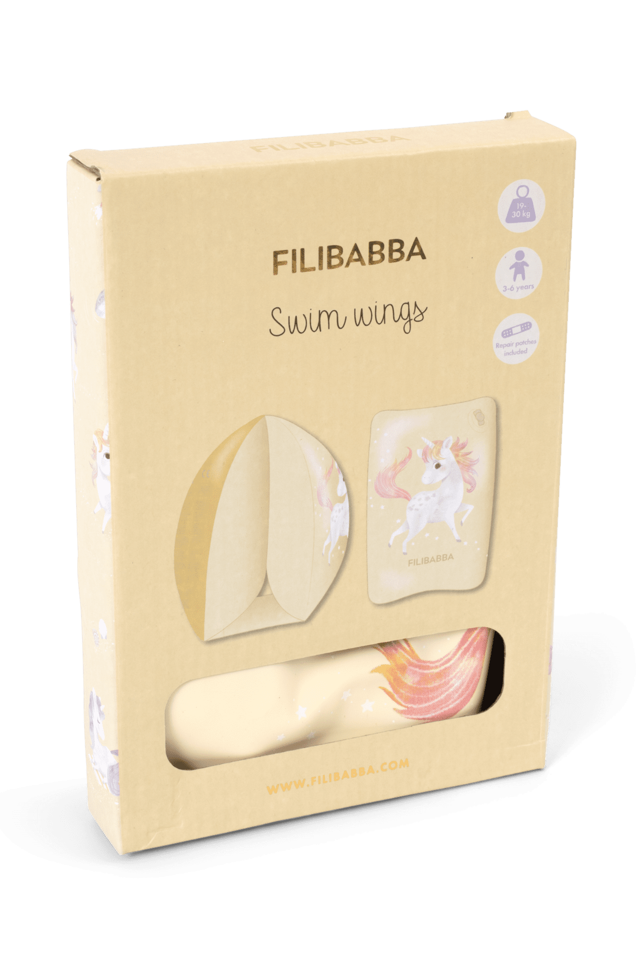 Brassards natation enfant Alfie Filibabba licornes