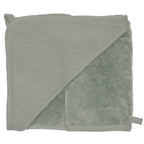 Cape de bain bébé ultra douce BB&CO Mix & Match vert