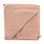 Cape de bain bébé ultra douce BB&CO gaze coton mocha