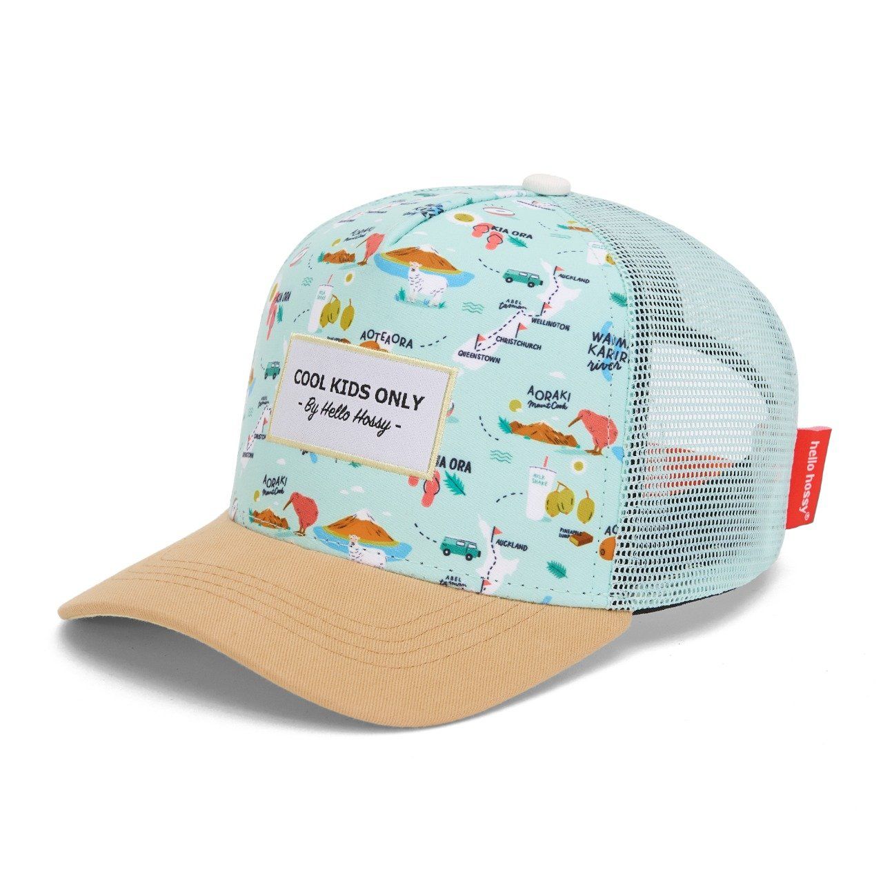 Casquette trucker visière courbée Hello Hossy New Z.
