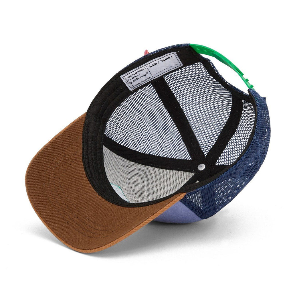 Casquette trucker visière courbée Hello Hossy MiniMarine