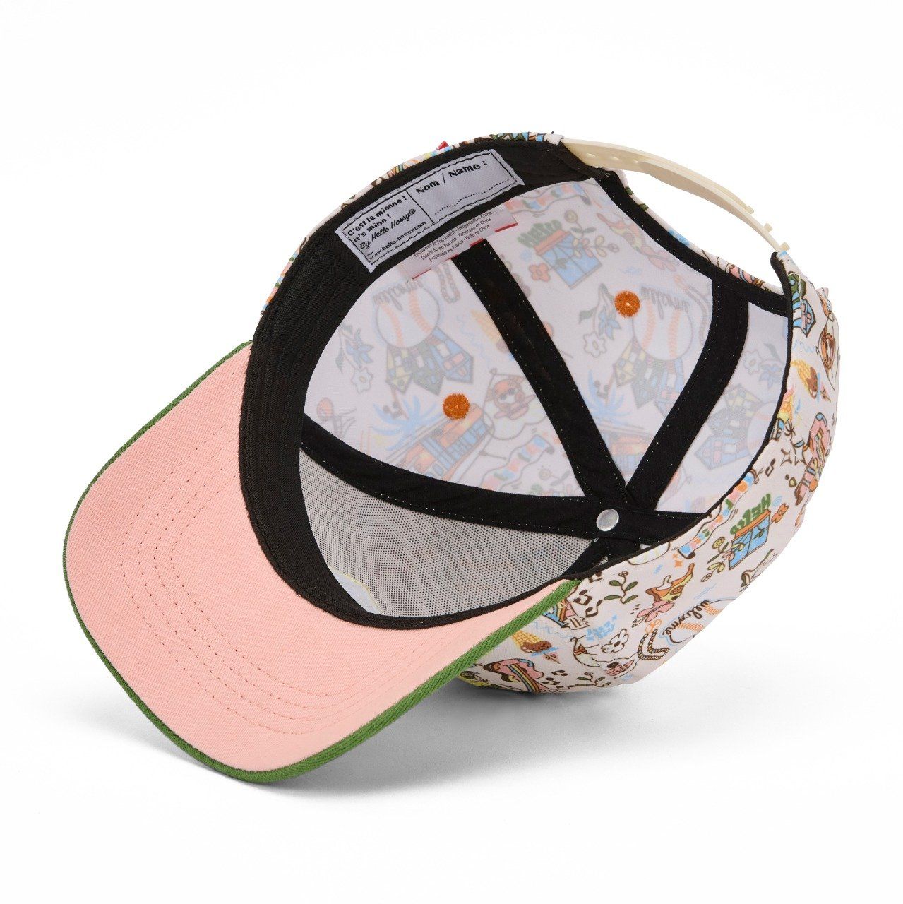 Casquette visière courbée Hello Hossy San Francisco