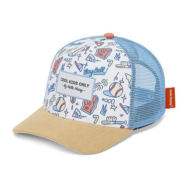 Casquette trucker visière courbée Hello Hossy Baseball