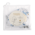 Chapeau anti UV bébé Lykke Filibabba baleines bleues