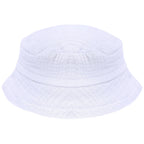 Chapeau bob bébé gaze de coton bio BB&CO blanc