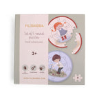 Coffret 5puzzles ronds Filibabba Les petits aventuriers