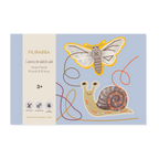 Coffret 8 cartes à lacer Filibabba Amis de la Forêt