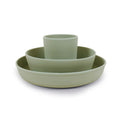 Coffret repas en silicone bébé enfant Filibabba vert
