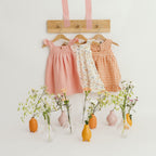 Robe été fille Leonie L.P.C. Jersey coton bio Capucine