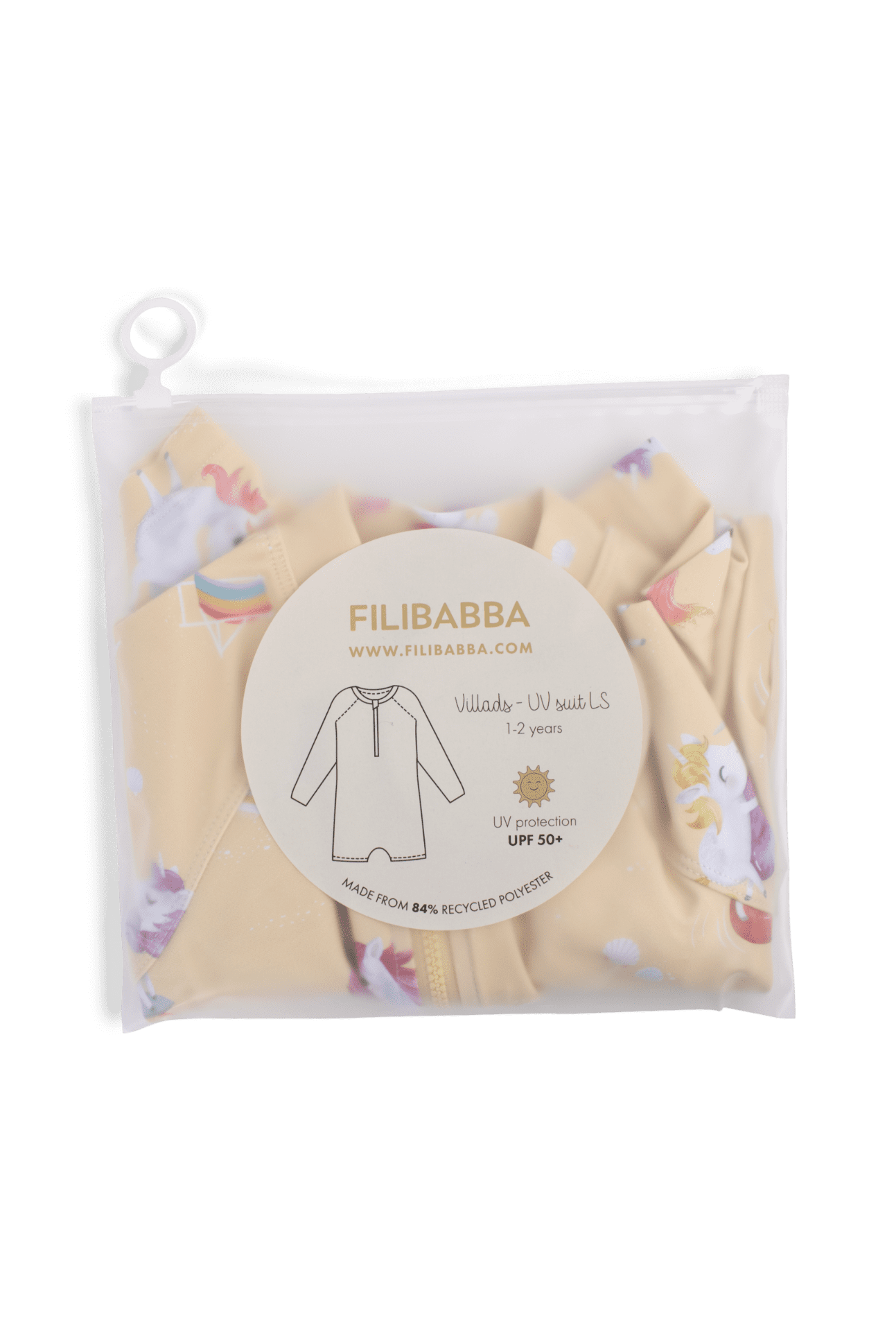 Combinaison anti UV enfant Villads Filibabba Unicorn