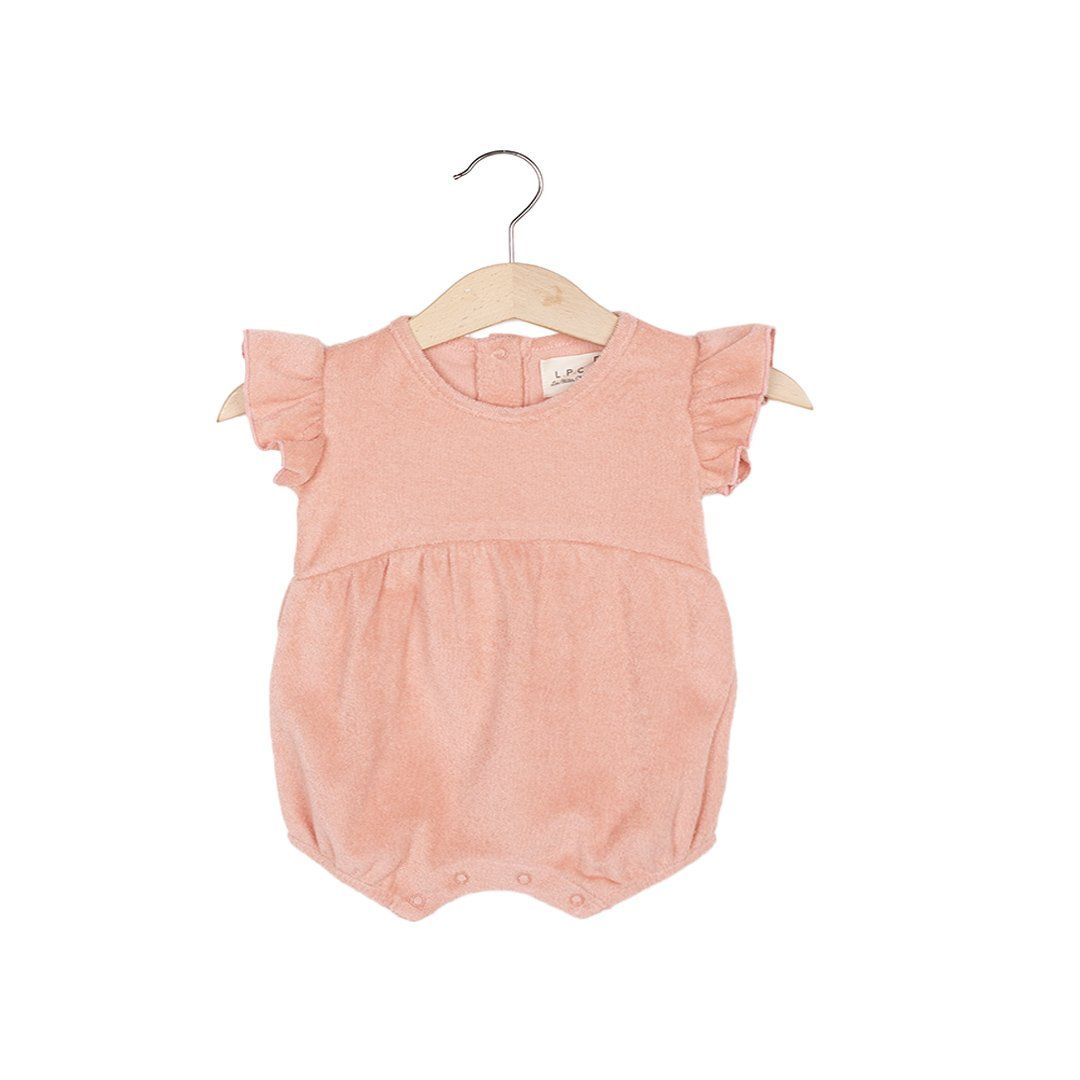 Combinaison été éponge bébé fille Julie L.P.C. Litchi