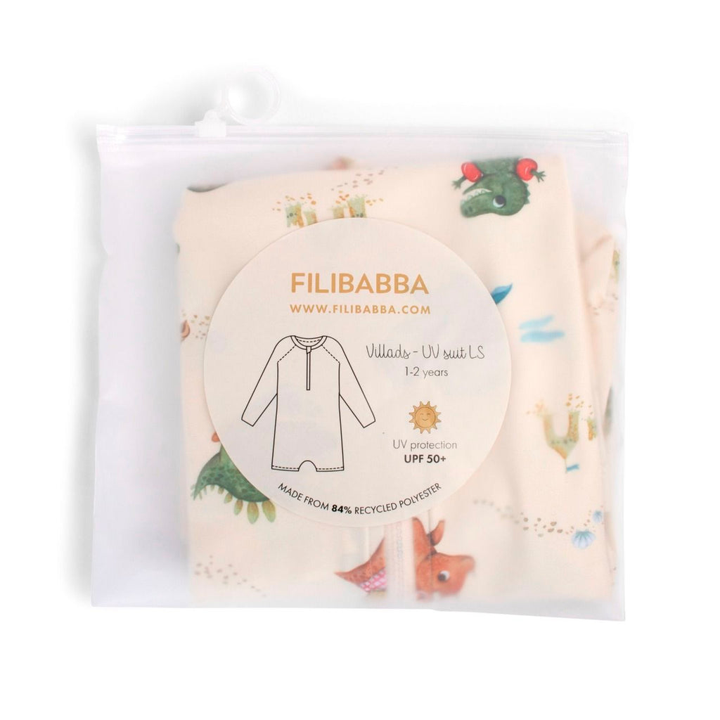 Combinaison anti UV enfant Villads Filibabba Dino Beach