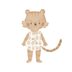 Combinaison été coton bébé garçon Sar L.P.C. imprimé