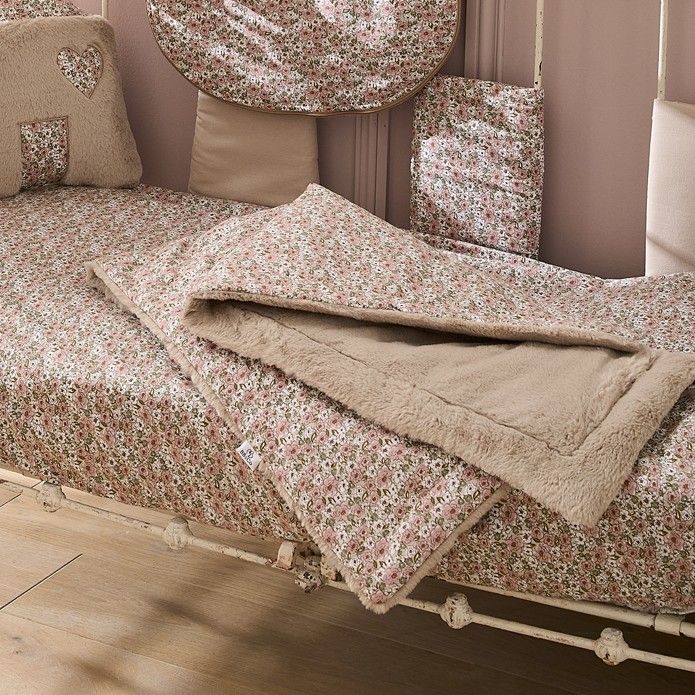 Couverture fausse fourrure angora BB&CO Afternoon Tea