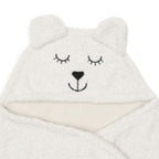 Couverture portefeuille Jollein Bear Boucle Oatmeal
