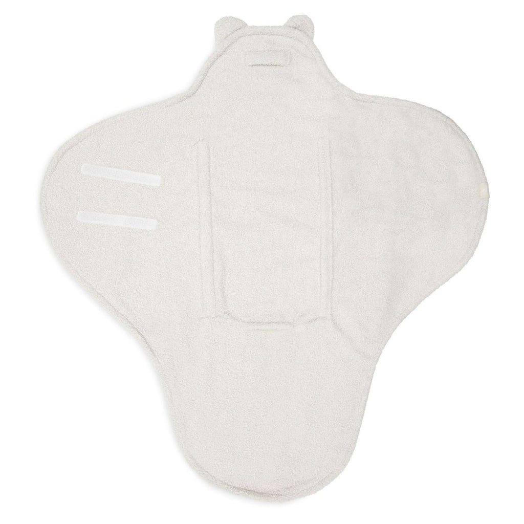 Couverture portefeuille Jollein Bear Boucle Oatmeal