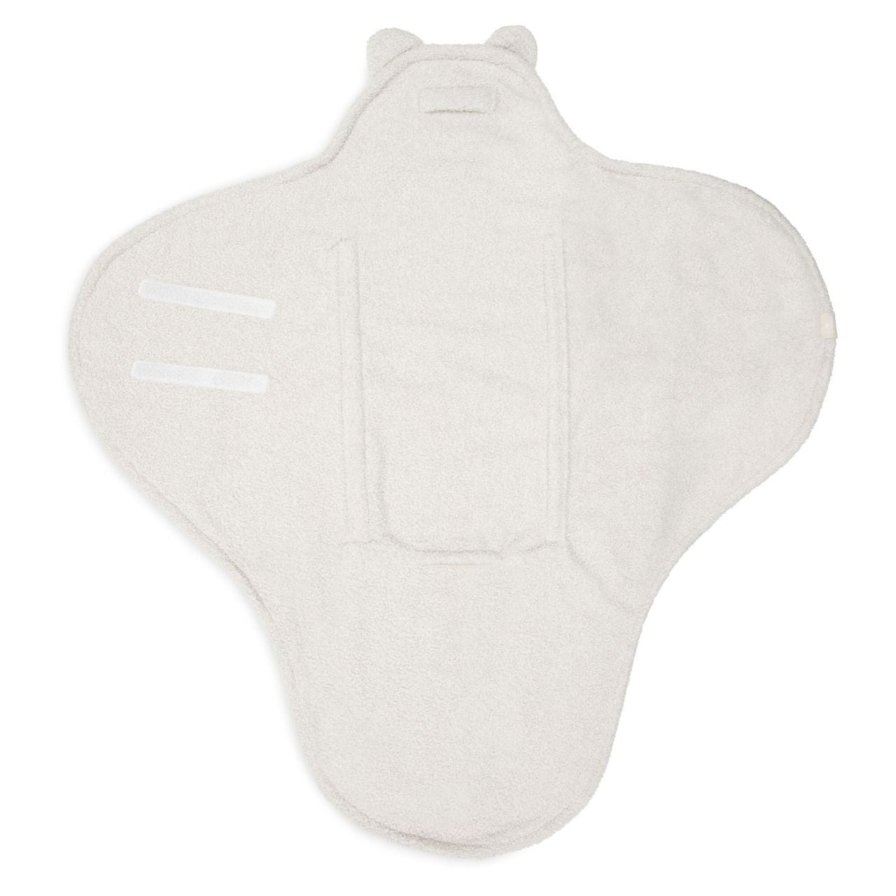 Couverture portefeuille Jollein Bear Boucle Oatmeal