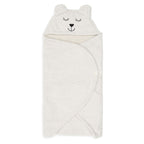 Couverture portefeuille Jollein Bear Boucle Oatmeal