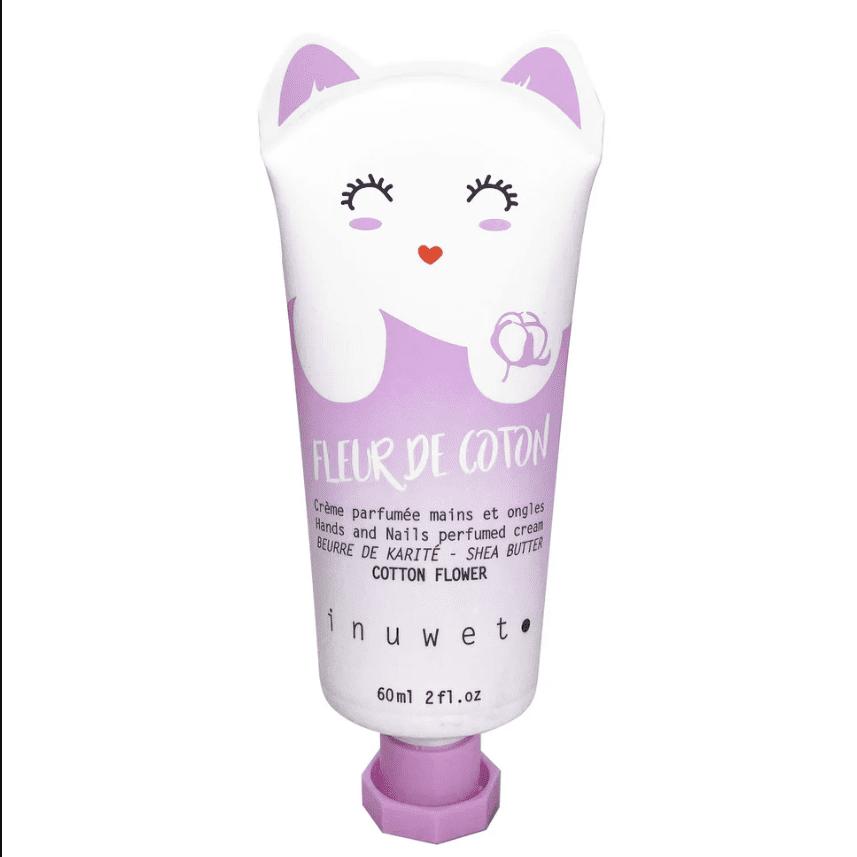 Crème mains parfumée Inuwet rose fleur de coton