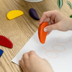 Crayons de couleur écologiques pour enfant Tiger Tribe