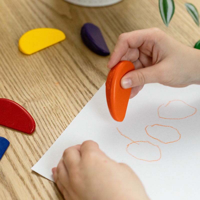 Crayons de couleur écologiques pour enfant Tiger Tribe