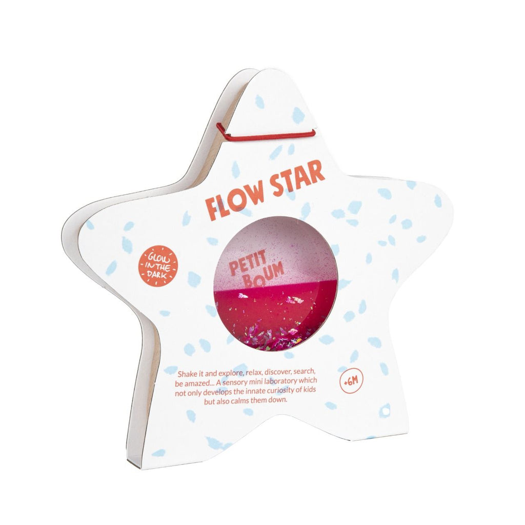 Etoile sensorielle Flow Star Nebula Petit Boum rose