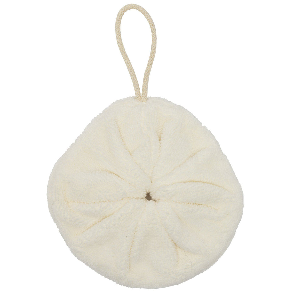 Fleur de douche éponge bambou Poule House multico