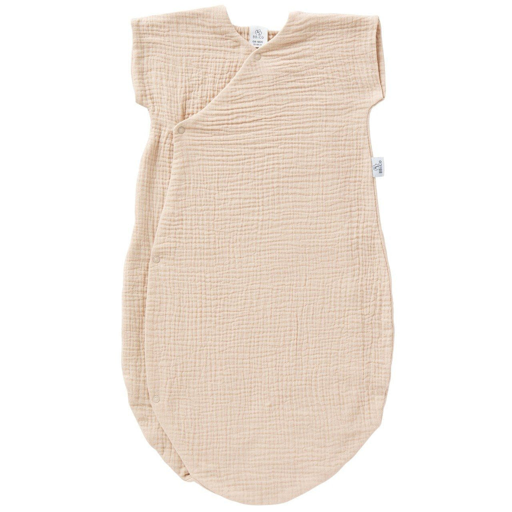 Gigoteuse kimono été légère gaze de coton BB&CO biscuit