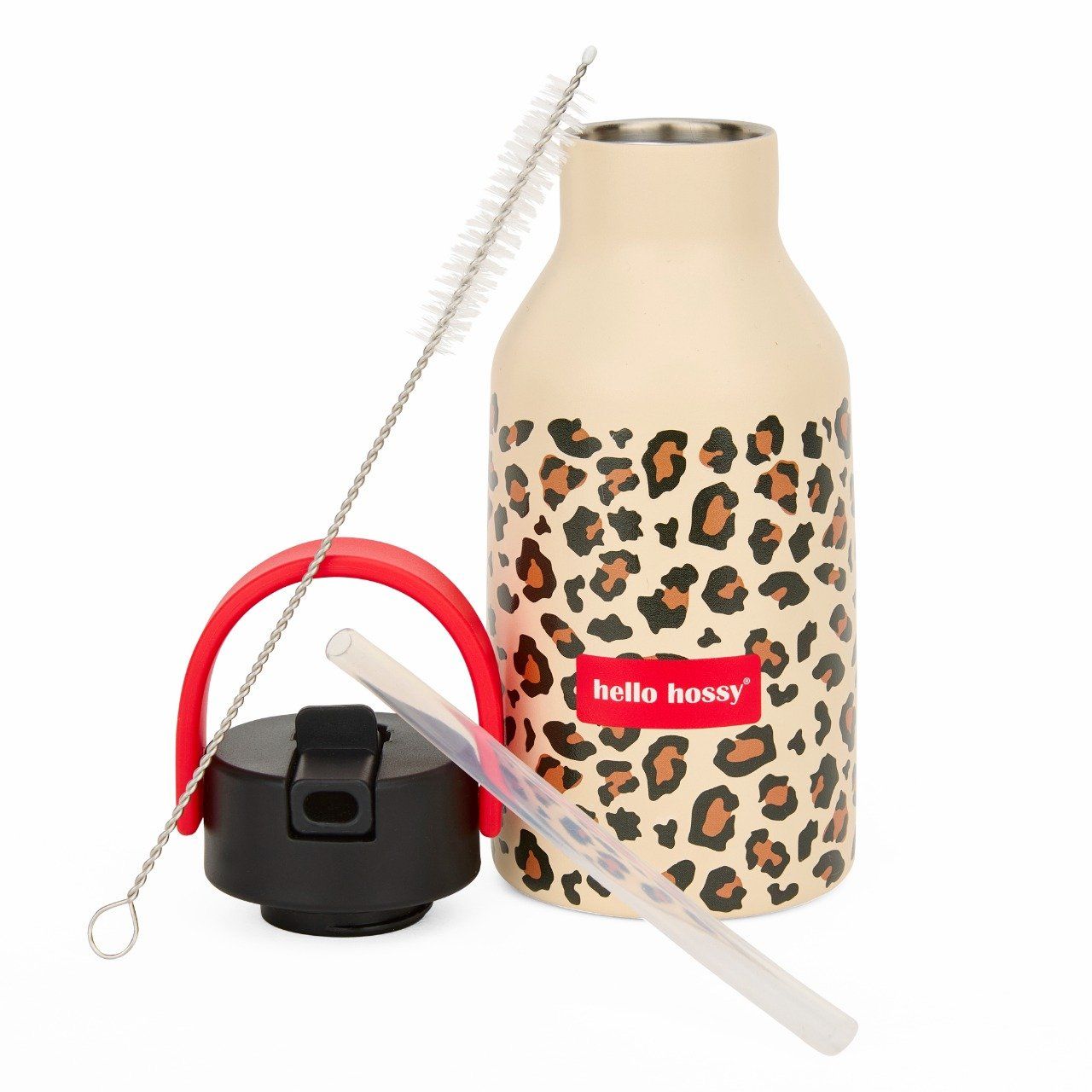Gourde isotherme 350 ml enfant Hello Hossy léopard