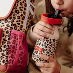 Gourde isotherme 350 ml enfant Hello Hossy léopard
