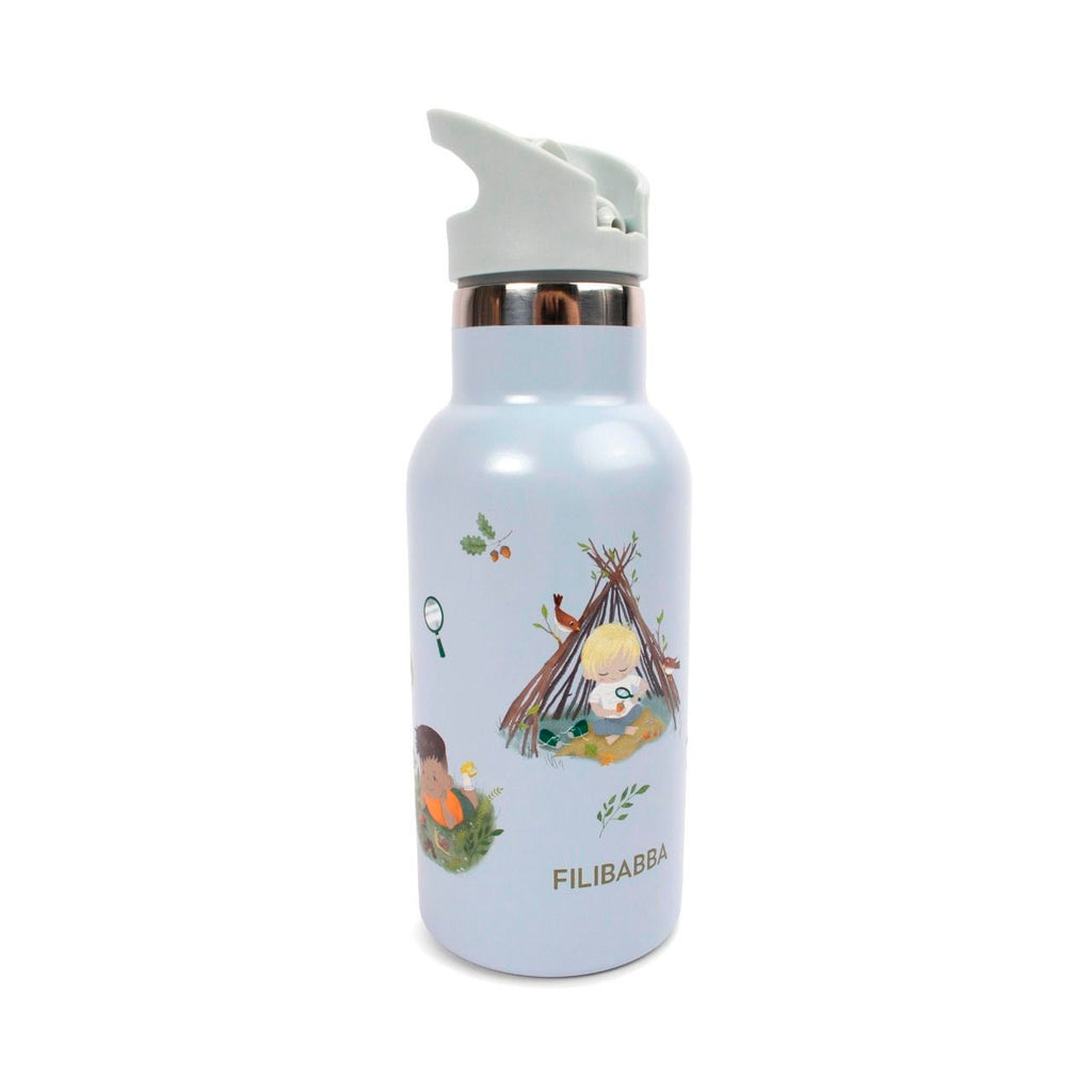 Gourde en acier inoxydable 350 ml Filibabba Tiny bleu