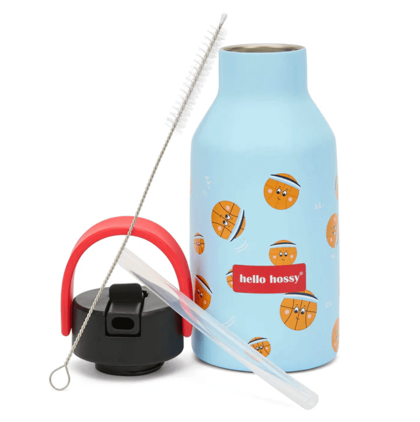 Gourde isotherme 350 ml enfant Hello Hossy Bball crew