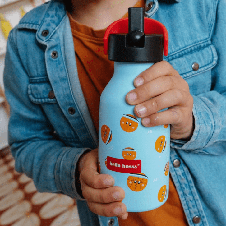 Gourde isotherme 350 ml enfant Hello Hossy Bball crew